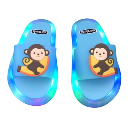 

Cathalem Tote Kids Boot Slippers Boys Toddler Outdoor Stylish Slippers 25Y Shower Girls Slipper Indoor Cartoon Girls Slipper E 3 Years