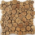 thumbnail image 3 of 100 Pcs Tranches de Piment Naturel Rond Disque Écorce d'Arbre -- Croustilles Circ C5I3 D5H8, 3 of 8