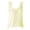Yellow, variant on SRZYMJ Round Neck Beach Tank Tops for Women Casual Ruched Sleeveless Shirts Loose Fit Tunic Top Flowy Blouse Solid Cami Vest
