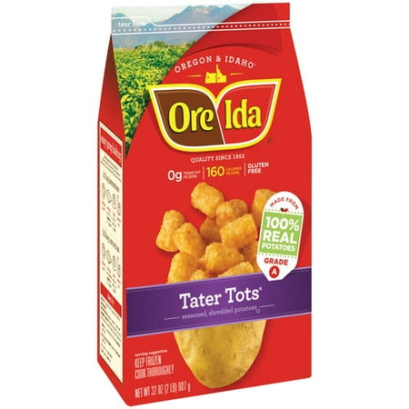 OreIda Tater Tots Seasoned, Shredded Potatoes, 32 oz  Walmart.com