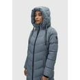 thumbnail image 4 of Marikoo Women's Long Winter Jacket with Hood - Weather-Resistant - Sahnekatzii XIV, 4 of 11
