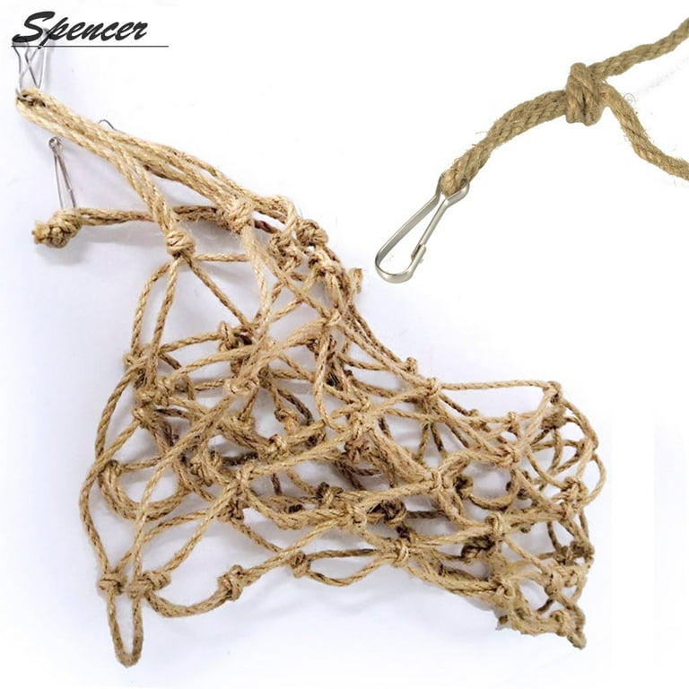 Pet Bird Climbing Net Bird Parrot Toys Hemp Rope T... – Grandado Pet Bird Climbing Net Bird Parrot Toys Hemp Rope T... – Grandado