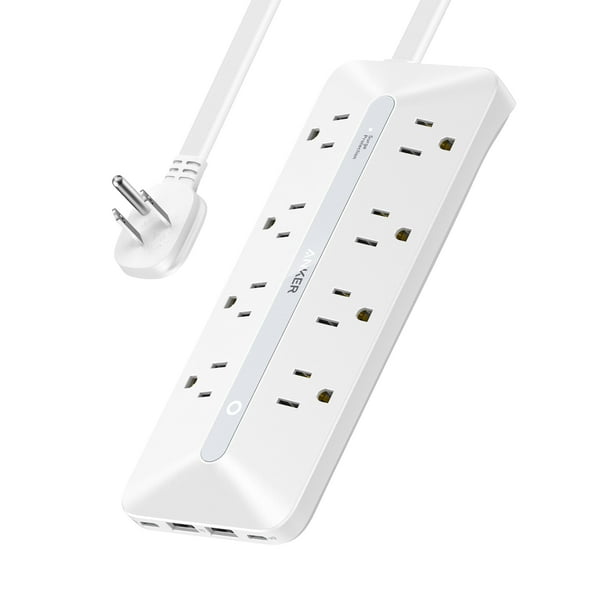 Estación de carga Anker (100 W), regleta USB C 9 en 1 con protección contra sobretensiones de 300 J