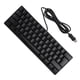 thumbnail image 5 of Teclado para Juegos ANGGREK con cable USB, Retroiluminación RGB, 61 Teclas, Negro, 5 of 7