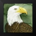 thumbnail image 2 of Popp, Grace 20x20 Black Modern Framed Museum Art Print Titled - Bald Eagle Stare I, 2 of 5