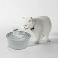 thumbnail image 6 of Automatic Large Water Dispenser for Dogs & Cats 8L Stainless Steel Quiet Cordless Pet Water with Motion Sensor & Filter BPA Free, for Big/Medium/Small Cat & Dog,Silver, 6 of 7