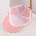 thumbnail image 5 of dgysar Premium Infant Baseball Cap Breathable Travel Sun Hat for Newborn Boys, Girls Pink 1PC, 5 of 6