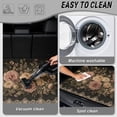 thumbnail image 5 of DISNIMO Rose Printed Universal Car Trunk Mat 29" x 39" Decorative Cargo Liner Floor Mat All Weather Trunk Protection Trimmable to Fit Heavy Duty Car Trunk Mat Suitable for Most Car Models, 5 of 7