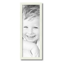 ArtToFrames 8" x 23" White Picture Frame, 8x23 inch White Wood Poster Frame (WOM-5138)