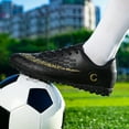 thumbnail image 6 of VividVelocity Boys Girls Soccer Cleats for Kids Football Shoes High Top Training Youth Football Cleats Outdoor/Indoor Athletic Turf Shoes, 6 of 6