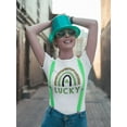 thumbnail image 2 of Lucky Shamrock T-Shirt Women -GoatDeals Designs, Female 5X-Large, 2 of 4