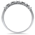 thumbnail image 3 of Pompeii 1/4ct Black & White Diamond Wedding Anniversary Ring (G/H,I1-I2), 3 of 4