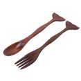 thumbnail image 3 of Wooden Spoons, Light Long Handle Mixing Wooden Spoons Heat Resistant Easily Grasp For Gifts For Home For Cook ANGGREK AH1214, 3 of 8