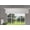 White, variant on Violet Linen Royalty Floral Pattern Window Valance, Gold, 60" x 18", Rod Pocket Curtain Straight Valance