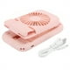thumbnail image 1 of Soporte ajustable para tableta y teléfono, soporte plegable con miniventilador de refrigeración portátil alimentado por USB, 1 of 8