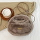 thumbnail image 5 of Bolso Hombro Felpa para Mujer Cruzado Esponjoso Mano (marrón), 5 of 8