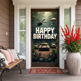 thumbnail image 6 of Military Themed Happy Birthday Banner Backdrop Background, Decorations for Birthday Party, Photography Props, Military Vehicle Party Supplies, 6 of 8