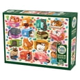 thumbnail image 2 of Cobble Hill 1000 Piece Puzzle - Cats vs. Puzzles - Sample Poster Included, 2 of 2