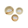 thumbnail image 3 of Bio Mart Leaf Tableware/100% Natural-Eco-friendly/Re-usable/Elegant/Compostable/Disposable/Biodegradable/Party,Wedding,BBQPlates & Bowls- 4" Shallow Round Bowl - Pack of 10 or 25, 3 of 5