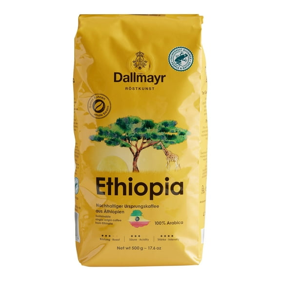 Dallmayr Ethiopia Whole Bean Coffee 17.6 oz.