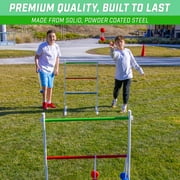 GoSports Premium Metal Ladder Toss Game Set
