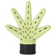 thumbnail image 4 of Palm shaped Hair Dryer Air Diffuser Professional Hairdressing Hair Dryer Accessory Green, 4 of 4