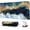 Blue Marble, variant on Large Gaming Mouse Pad Extended Desk Pad XL Keyboard Mat Long Mousepad Decor Writing Pad 31.5x11.8inch Non Slip Rubber Base with Stitched Edges for Work, Game -Purple Marble