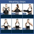 thumbnail image 4 of XIRQI Posture Corrector for Women,Improves Posture Back Brace,Invisible Wear Shoulder Brace,White,S, 4 of 6