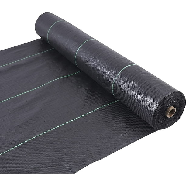 3ft*50ft Garden Weed Barrier Landscape Fabric, Heavy Duty & Ultra Thick