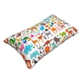thumbnail image 3 of Disketp Pillow Covers Animals Pattern Throw Pillow Case Cushion Covers,Cushion For Bedroom,Couch,Home-14"X20", 3 of 9