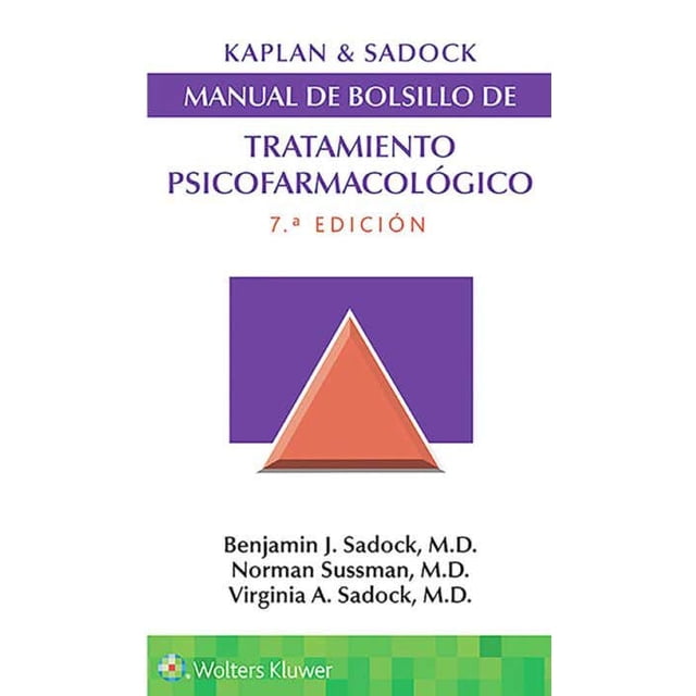 MANUAL DE BOLSILLO DE TRATAMIENTO PSICOFARMACOLÓGICO WOLTERS KLUWER Pasta Blanda