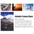thumbnail image 3 of Foldable Shear, Latching Function Emergency Shear Portable Stainless Steel Multifunctional with  Cutter for Outdoor Survival Black Orange,Blue,Orange,Sand Color,Green,Red,Black, 3 of 8