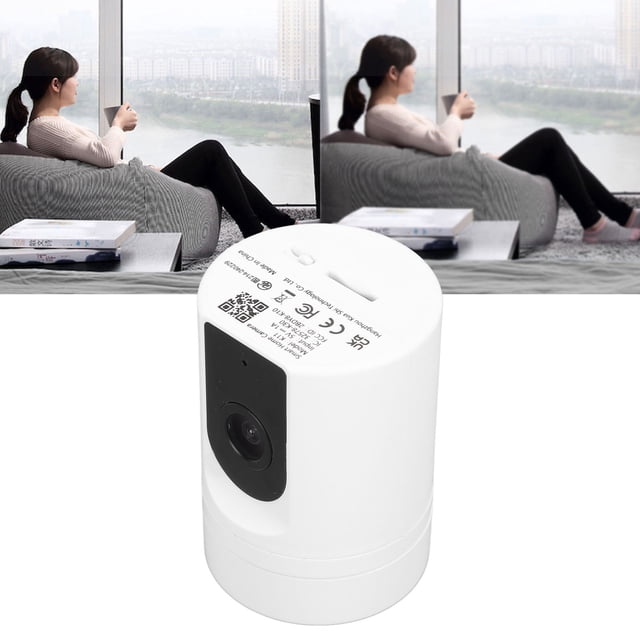 Cámara de Seguridad del Hogar, 360 Rotación 1080p Alta Definición Talk Talk Talk Talk 2MP Cámae Interior Wifi para Oficina