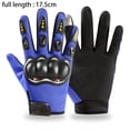 thumbnail image 2 of Guantes de motocicleta con pantalla táctil para todos los dedos adecuados para andar en BMX, ATV, MTB, 2 of 5