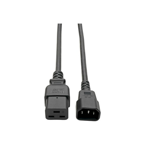 Tripp Lite 4ft Heavy-Duty Power Extension Cord (IEC-320-C19 to IEC-320-C14)