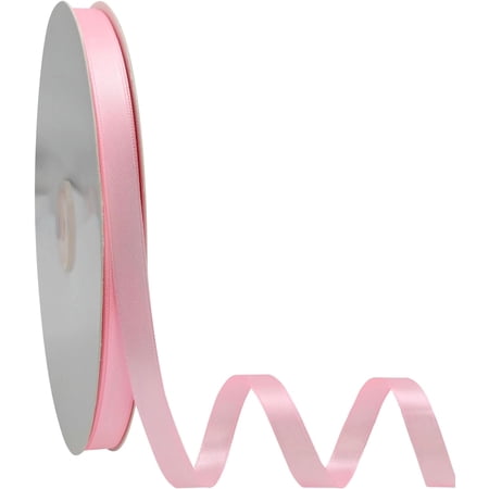 3/8 inch Wide 100 Yards Double Face Pink Satin Ribbon Pink Fabric Ribbon for Gift Wrapping Very Suitable for Weddings Decoration Bouquet Balloons Arts Craft Sewing Hair Bow Invitation 3/8 inch Wide 100 Yards Double Face Pink Satin Ribbon Pink Fabric Ribbon for Gift Wrapping Very Suitable for Weddings Decoration Bouquet Balloons Arts Craft Sewing Hair Bow Invitation