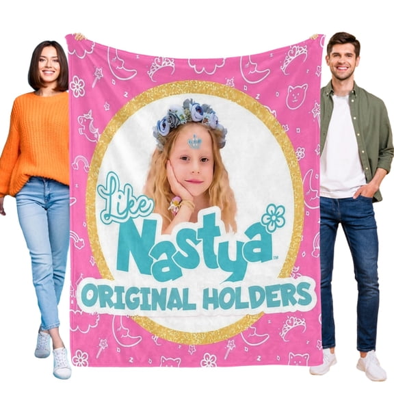 FSMYJJZY Like Nastya Throw Blanket 30"x40" Flannel Soft Bed Couch Gift Decor