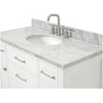 thumbnail image 4 of Ariel H043scwovo Bristol 43" Free Standing Single Oval Basin Vanity Set - White, 4 of 7