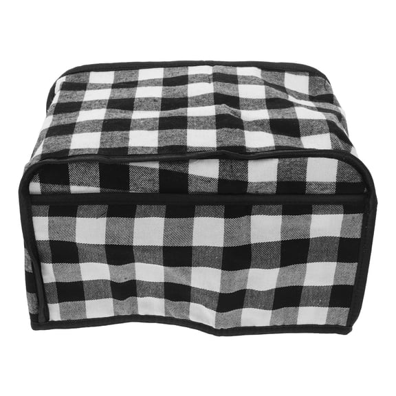 Uonlytech Practical Toaster Cover Black Bread Maker Protective Sleeve for Home Appliance