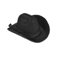 thumbnail image 1 of Sombreros de Vaquero Mini Uxcell, Sombrero Miniatura Negro de Vaquero Occidental para Manualidades y Decoración, 1 of 6