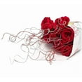 thumbnail image 3 of Glittered Curly Willow Branches Bundle Home Décor Vase Filler for Weddings & Holidays (red) C95, 3 of 3