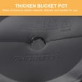 thumbnail image 3 of 5 Pcs Black Plastic Flower Pots for Tree Planting with 2 Gallons Capacity Ideal for Home Garden, 3 of 8