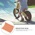thumbnail image 4 of Shisuyan Wheel Rim Decal Orange Plastic 1 Set 3.5x0.4In, 4 of 8