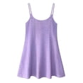 thumbnail image 4 of yillto Womens Nightdress Sleeveless Sleepwear Short Nightgowns Spaghetti Strap Summer Pajamas Dress, 4 of 5