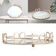 thumbnail image 4 of Baohd Mirror Plate Cosmetics Storage Tray Wedding Perfume Storage Tray 200mm, 4 of 8