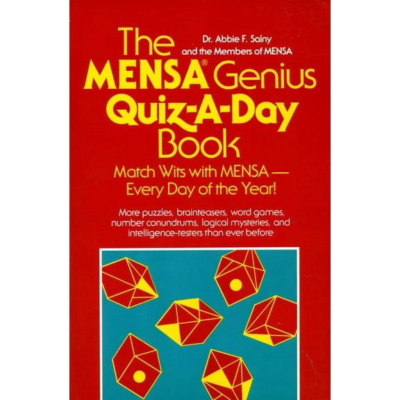 The Mensa Genius Quiz-A-Day Book, (Paperback)