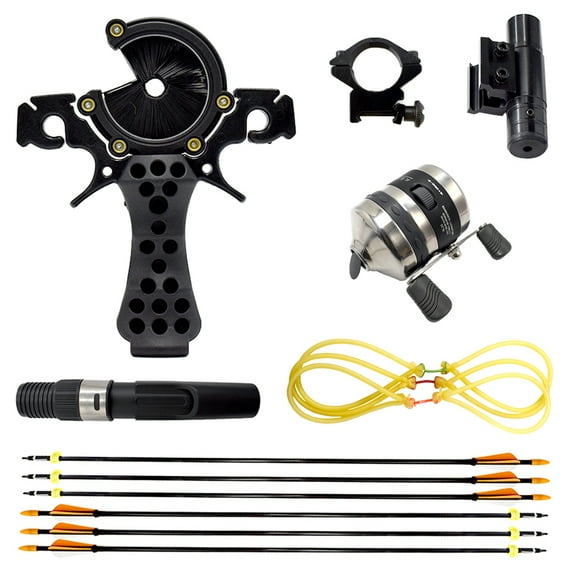 Fishing Slingshot Archery with Arrows for Hunting, Sling Shot for Adult Multifunctional Slingshots