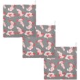 thumbnail image 6 of Coolnut 5 PCS Pink Axolotl Baby Muslin Washcloths, Cute Cartoon-Style Face Towel Burp Cloths Ultrasoft Absorbent Cotton Bath Wipes Towels for Newborn Boys Girls, 6 of 6