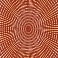 thumbnail image 1 of Ahgly Company Machine Washable Indoor Square Transitional Orange Area Rugs, 4' Square, 1 of 7