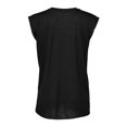 thumbnail image 2 of Bella + Canvas Womens Flowy Rolled Cuff Muscle T-Shirt, 2 of 3